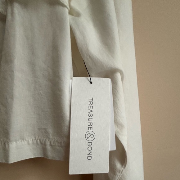 TREASURE & BOND Cutwork Yoke Crop
Cotton Blouse Ivory XL NWT Nordstrom SOLD OUT - Picture 9 of 16